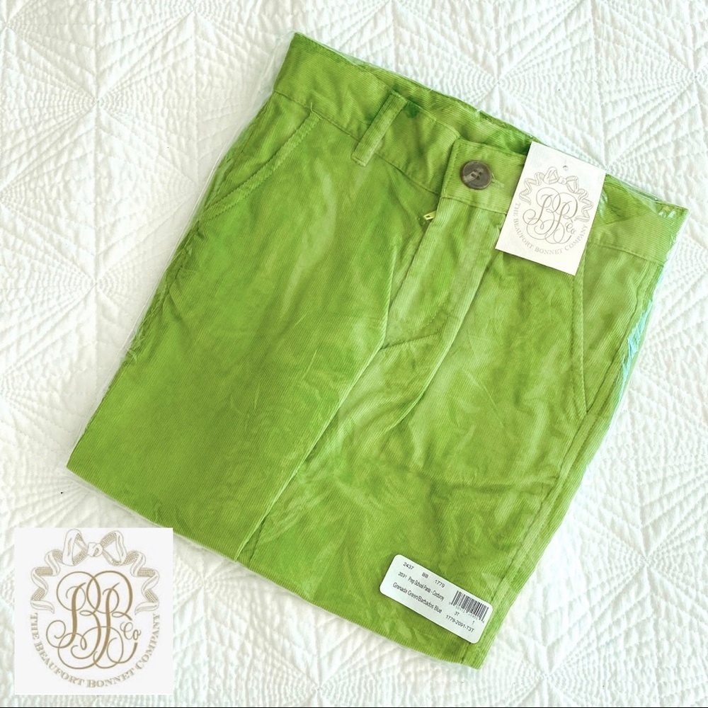 NWT The Beaufort Bonnet Company Corduroy Prep School Pants, Size 3T